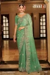 Anaara By Tathastu 7800 Series Soft Silk Heavy Embroidery Work  Saree